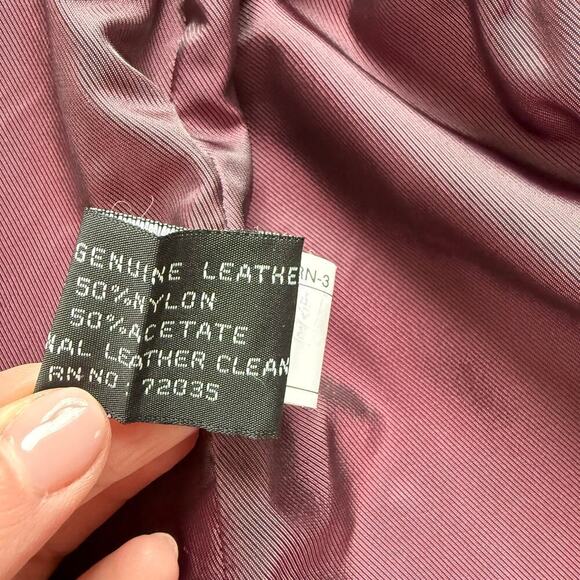 Adler Collection Black Genuine Leather Jacket NZ‎ Lambskin Fully Lined, Large - Picture 12 of 14